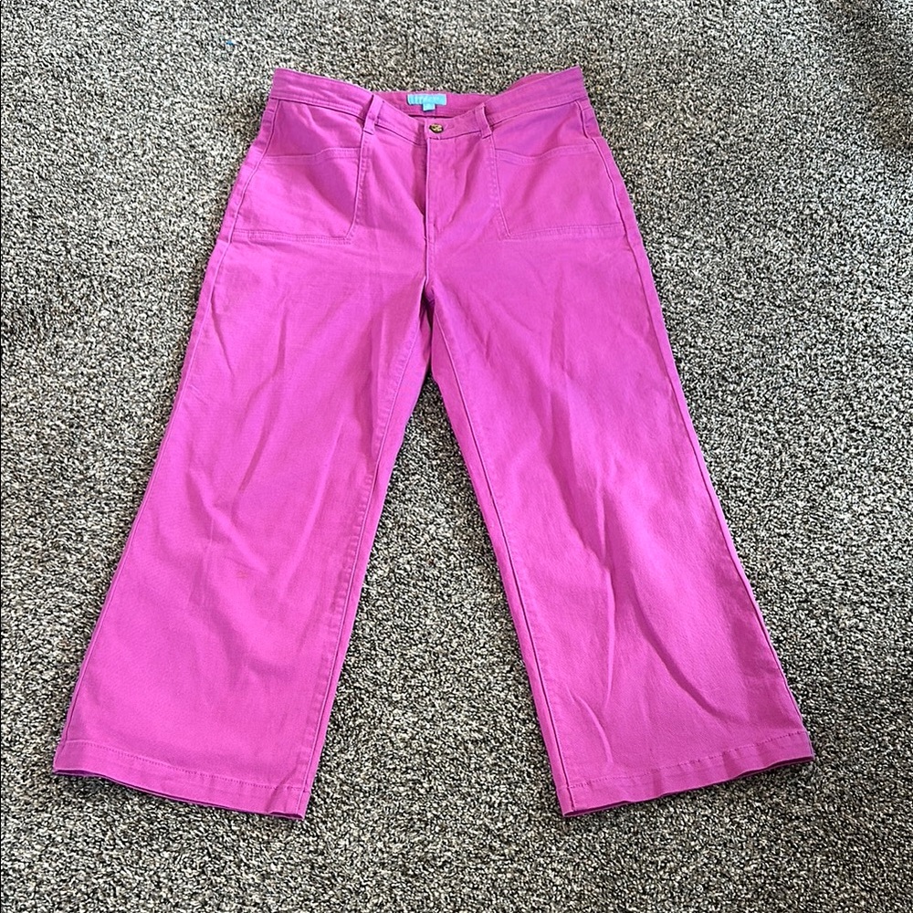 Draper James Pink Women’s Wide-Leg Pants